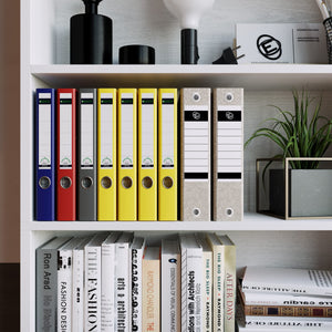 6-Tier Bookcase Set of 2 – Floor Standing Display & Storage Shelves 70"