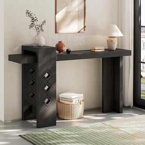 Modern Floating Console Table – 63 Inch