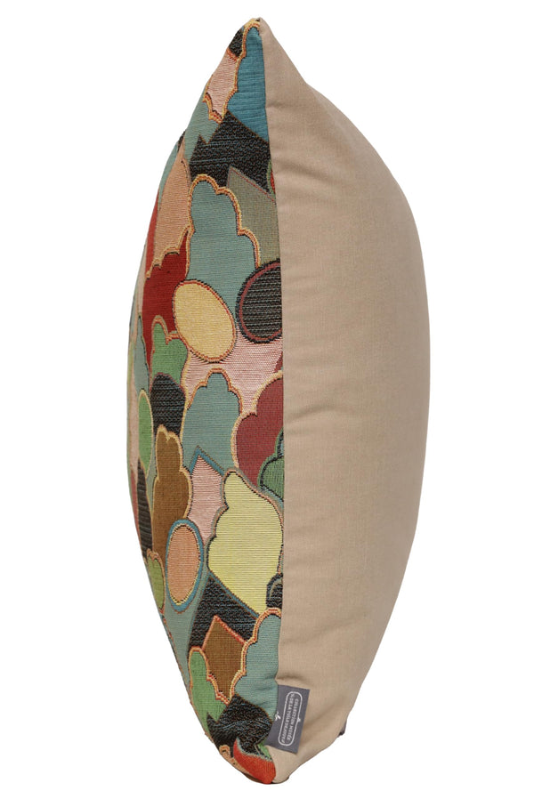 Cotton Jacquard Woven Throw Pillow Cover 19x19