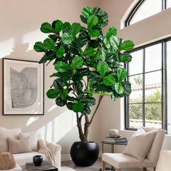 Artificial Fiddle Leaf Fig Tree with Pot