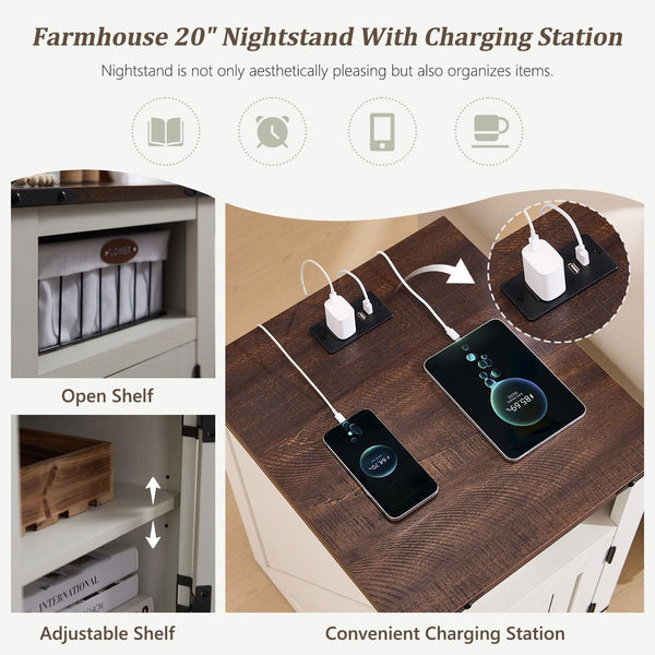 Farmhouse Living Room Furniture Set of 3