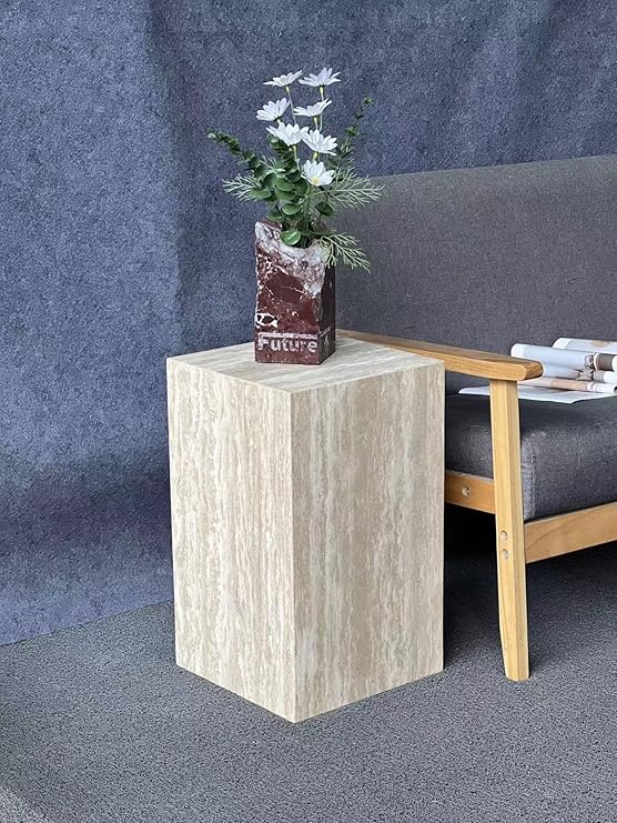 Marble Side Table – Square End Table