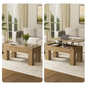 Lift Top Coffee Table with Hidden Storage