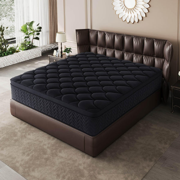Pocket Spring Innerspring Mattress – Full, Queen & King | 12" & 14" | Quilted, Motion Isolation
