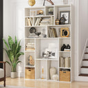 71" H Large Bookshelf with 16 Open Cube Shelves