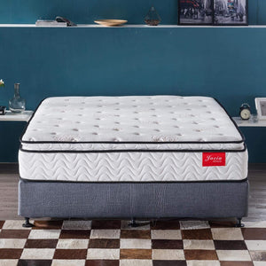 Hybrid Pillow Top Mattress with Memory Foam & Pocket Springs