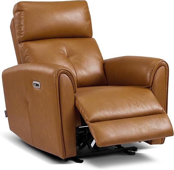 Power Small Recliner Chair with USB Charging & Lumbar Support