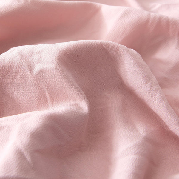 7-Piece Jacquard Microfiber Bedding Set – Pink Tufted, All-Season