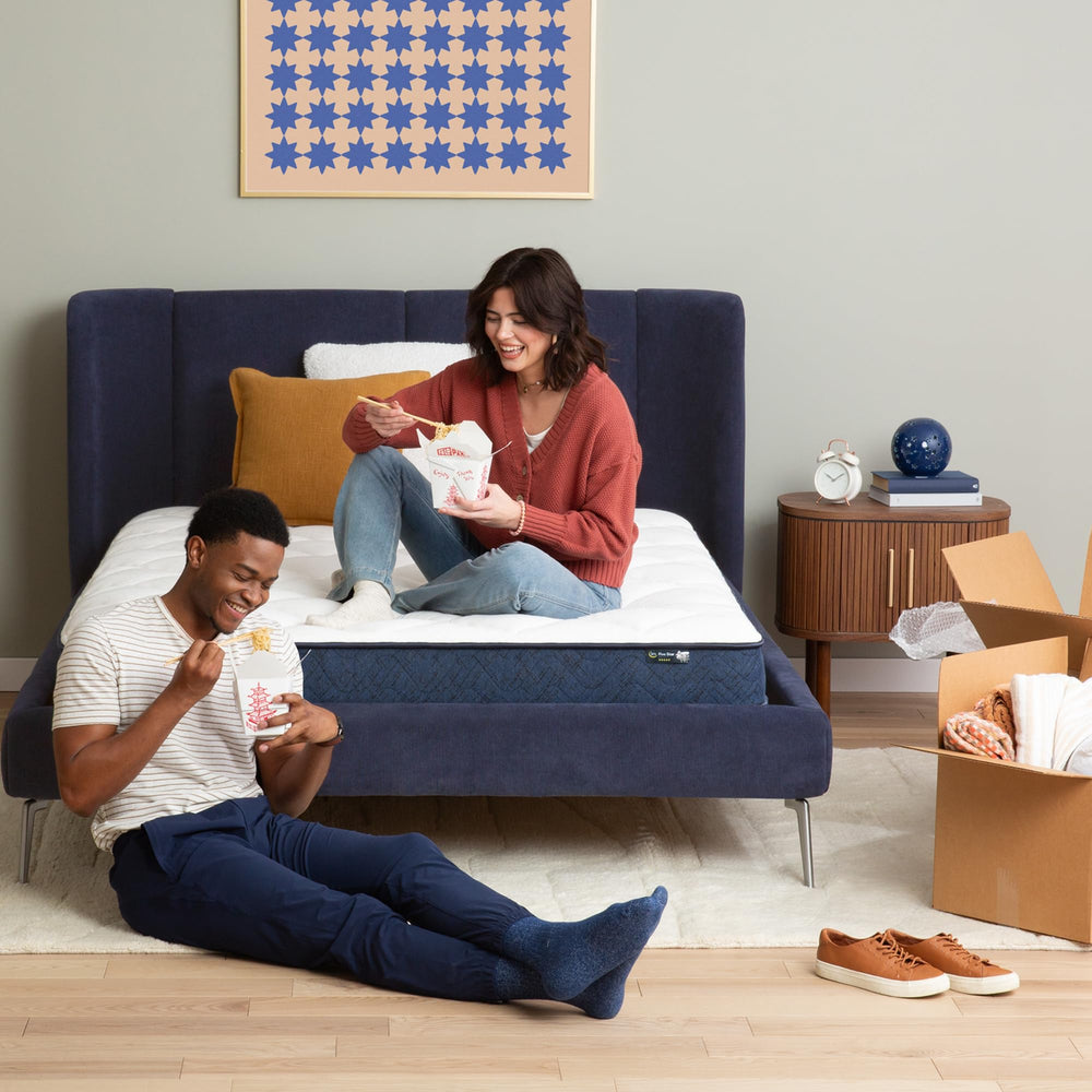 7-Inch Firm Mattress – Supportive Coils & Breathable Foam, Bed-in-a-Box