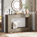 47-Inch Farmhouse Console Table with Storage