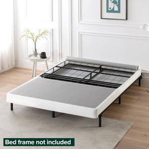 4-Inch No-Assembly Folding Metal Box Spring Mattress Foundation