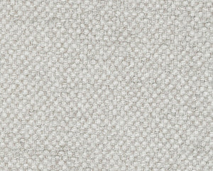 Contemporary Light Gray Loveseat with Accent Pillows