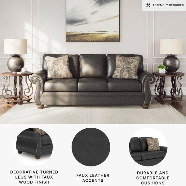 Queen Sofa Sleeper with Memory Foam Mattress