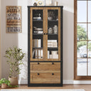 71" Tall Kitchen Pantry Storage Cabinet