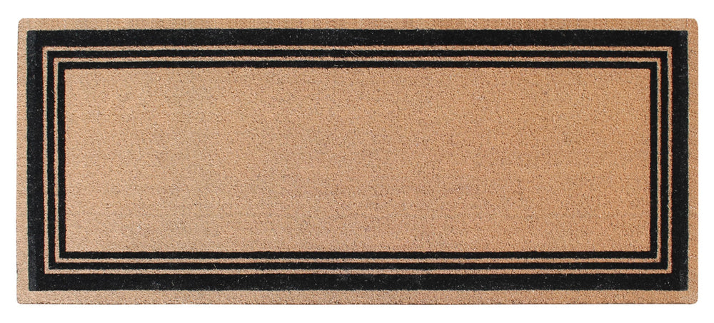 Natural Coir Anti-Shed Doormat with PVC Backing – Multiple Sizes
