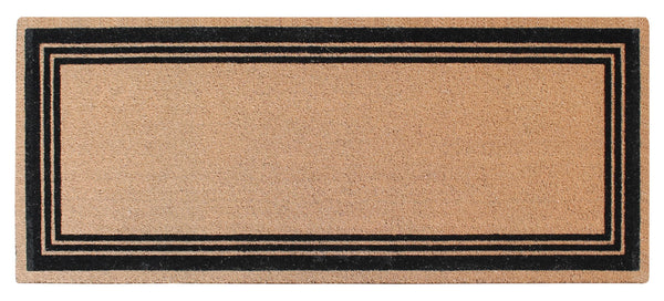 Natural Coir Anti-Shed Doormat with PVC Backing – Multiple Sizes