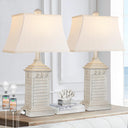 Coastal Table Lamps Set of 2 with USB Charging & 3-Color Temperature