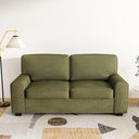 69.6" Modern Chenille Loveseat Sofa with Solid Wood Frame