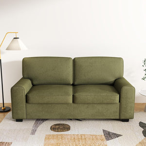 69.6" Modern Chenille Loveseat Sofa with Solid Wood Frame