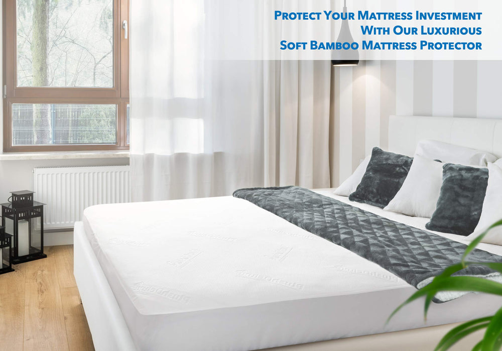 Waterproof Viscose Mattress Protector – Ultra Soft, Breathable & Noiseless