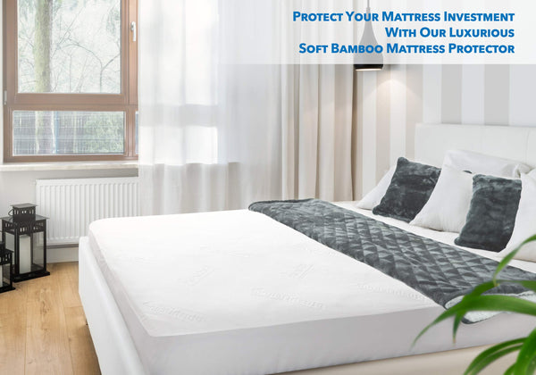 Waterproof Viscose Mattress Protector – Ultra Soft, Breathable & Noiseless