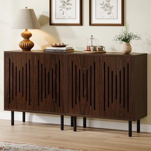 59" Sideboard Buffet Cabinet with Adjustable Shelves