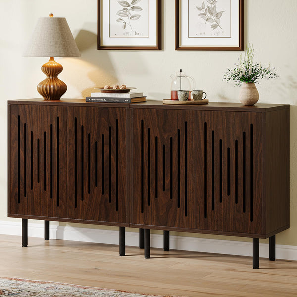 59" Sideboard Buffet Cabinet with Adjustable Shelves