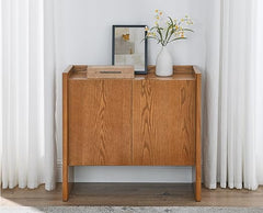 Mid Century Modern Sideboard Buffet Cabinet with 2 Doors