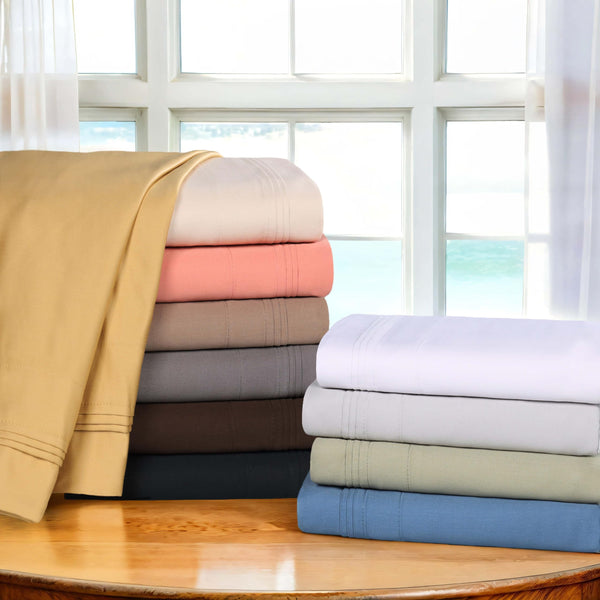Queen Egyptian Cotton Sheet Set 1500 Thread Count