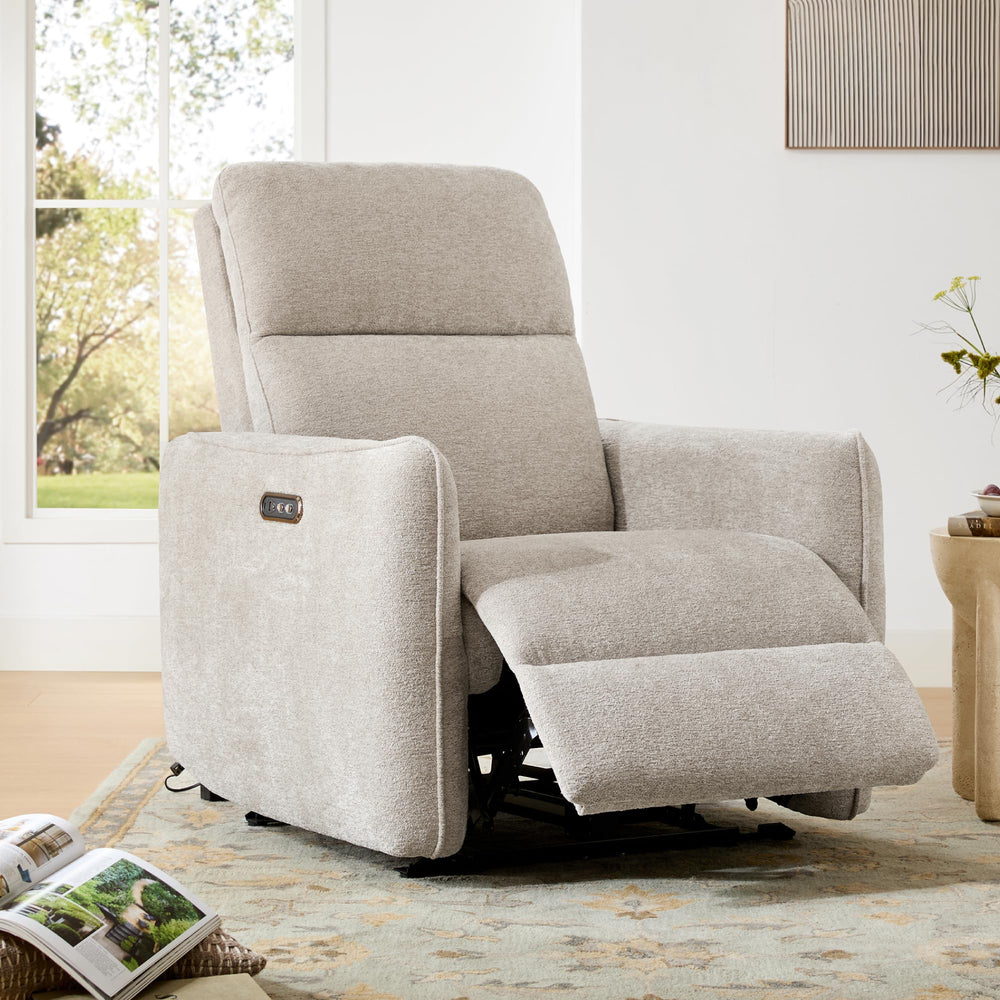 Power Lay-Flat Recliner Chair with Dual Motors & Power Headrest