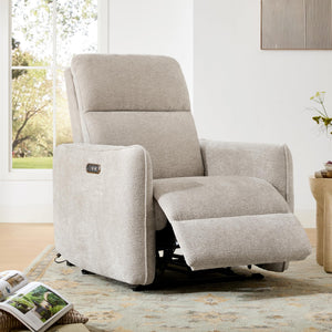 Power Lay-Flat Recliner Chair with Dual Motors & Power Headrest