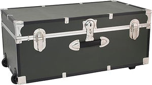 30-Inch Wheeled Storage Trunk with Lock