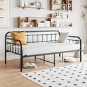 Twin Metal Daybed Frame with Under-Bed Storage