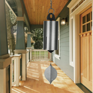 Large Outdoor Steel Wind Bell Chime – 40 Inch Deep Tone