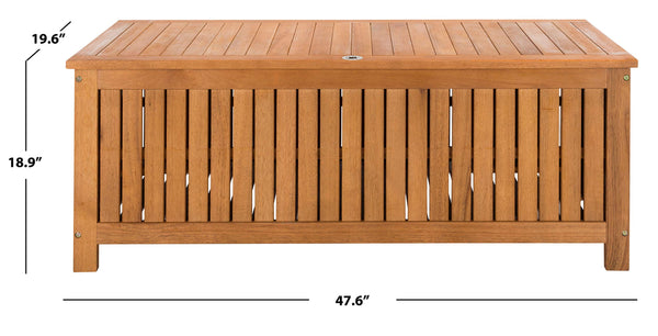 Outdoor Cushion Storage Deck Box with Bench Seat