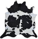 Black & White Cowhide Rug 5x7
