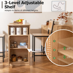 3-Piece Counter Height Bar Table Set with Storage