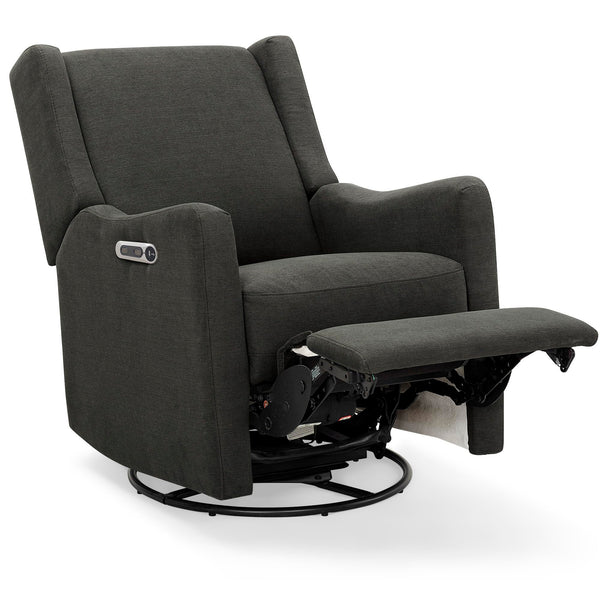 Power Recliner Swivel Glider with USB Charging – Stain-Resistant Fabric
