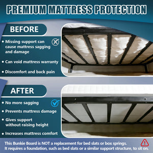 Foldable Bunkie Board – King & Queen Mattress Support