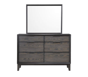 6-Piece King Bedroom Set – Bed, Dresser, Mirror, Chest & 2 Nightstands
