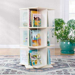 360° Rotating Kids Bookshelf