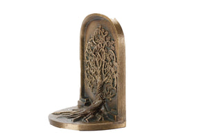 Tree of Life Cast Iron Bookends Set