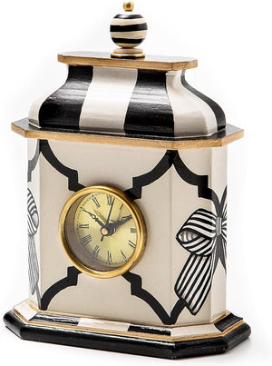 Royal Check Desk Clock