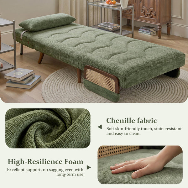 3-in-1 Convertible Sofa Bed Chair – Folding Couch for Small Spaces