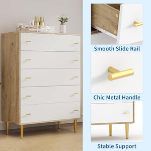 Farmhouse 5-Drawer Dresser
