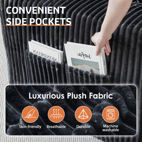 146" Modular Sectional Cloud Couch