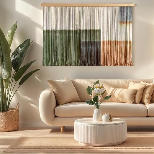 Large Boho Macrame Wall Hanging Tapestry