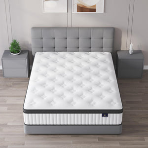 Full Size 10 Inch Hybrid Mattress – Memory Foam & Pocket Springs