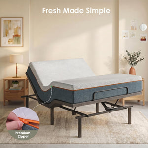 Queen Size 8-Inch Cooling Gel Memory Foam Mattress