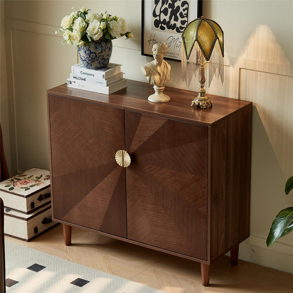 Mid-Century Buffet Cabinet with Storage